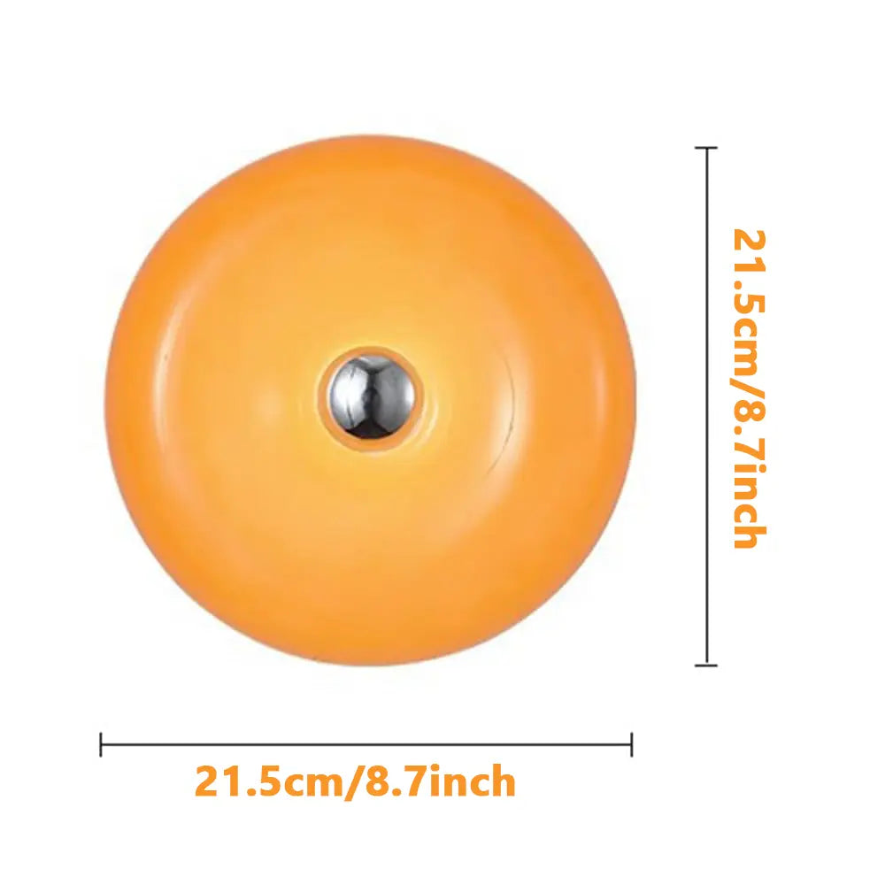 Orange Donut Cozy Lamp，Doughnut LED Night Lamp – Ambient Light, Touch Control,Aesthetic Home Decor & Valentine's Gifts,Birthday(White, Orange,Pink)