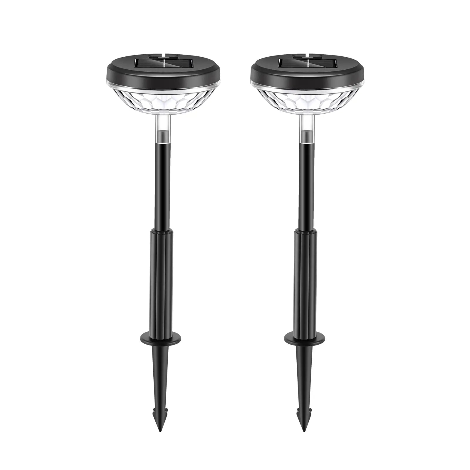 Nupostai Upgrade Bright Solar Pathway Lights,Aesthetic Solar Ground Lights with Sunflower Pattern,Multicolor & Warm White,DIY Height,External Switch,IP67 Waterproof,Auto On/Off LED Lamp for Lawn Yard Backyard Patio Walkway Sidewalk Landscape Decor summerg