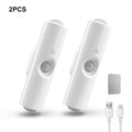 2 Pack Smart Rechargeable LED Night Light with Motion Sensor – RGB Gradient Ambient Lighting, Dimmable Wall Lamp, Magnetic & Stick-On Design, USB Convenient Charging, Long-Lasting Battery, Perfect for Halloween Decor, Bedroom, Stairs, Hallway & Entryway