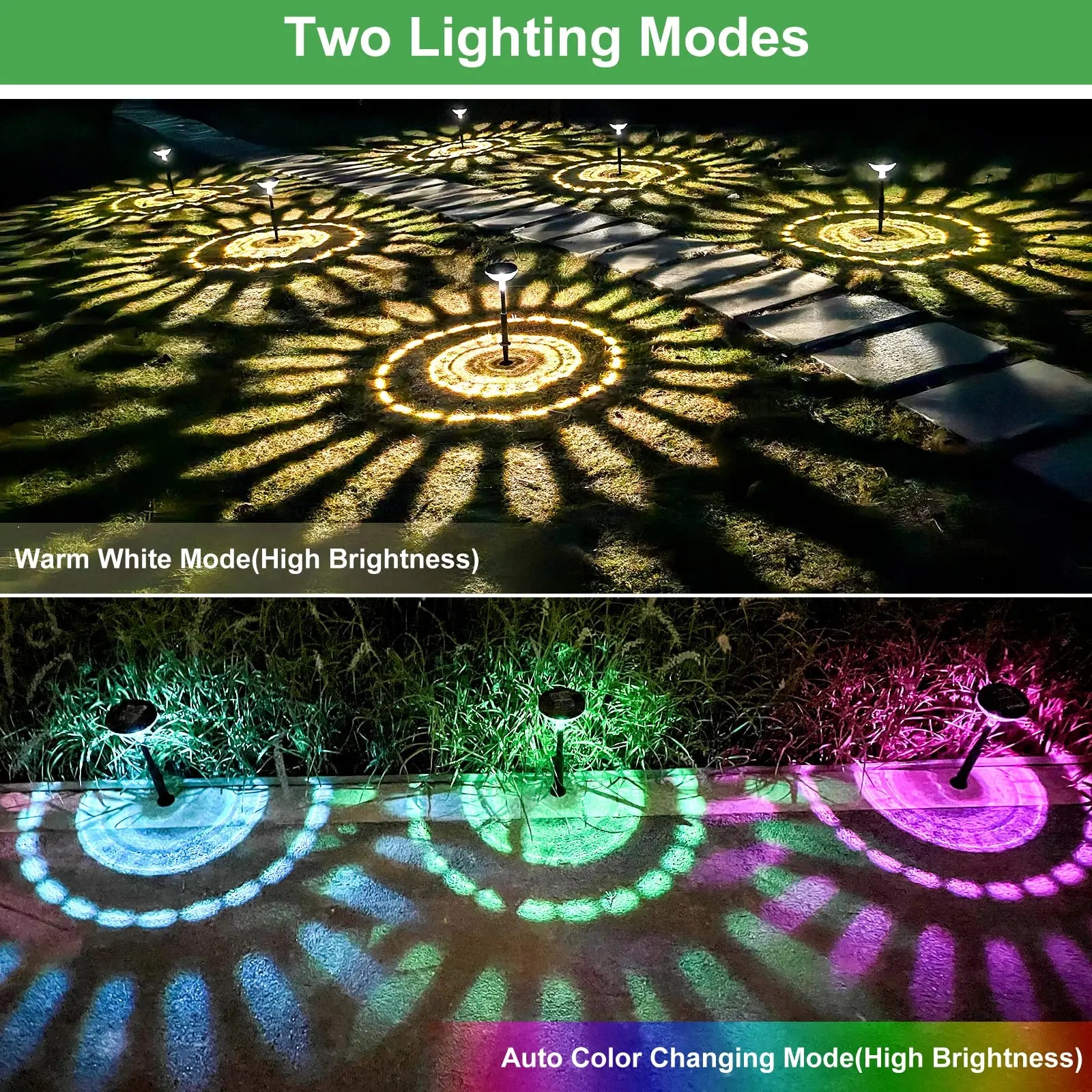 Nupostai Upgrade Bright Solar Pathway Lights,Aesthetic Solar Ground Lights with Sunflower Pattern,Multicolor & Warm White,DIY Height,External Switch,IP67 Waterproof,Auto On/Off LED Lamp for Lawn Yard Backyard Patio Walkway Sidewalk Landscape Decor summerg